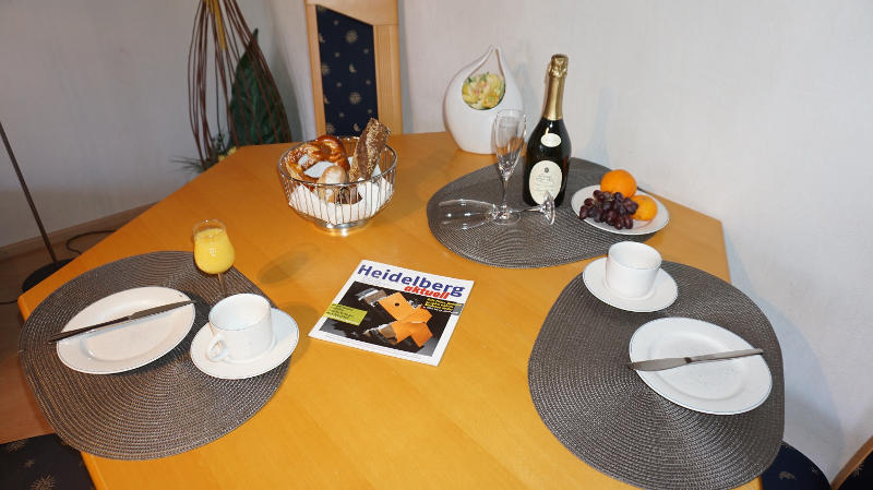 Heidelberg Ferienwohnung Rittmüller: Essbereich
