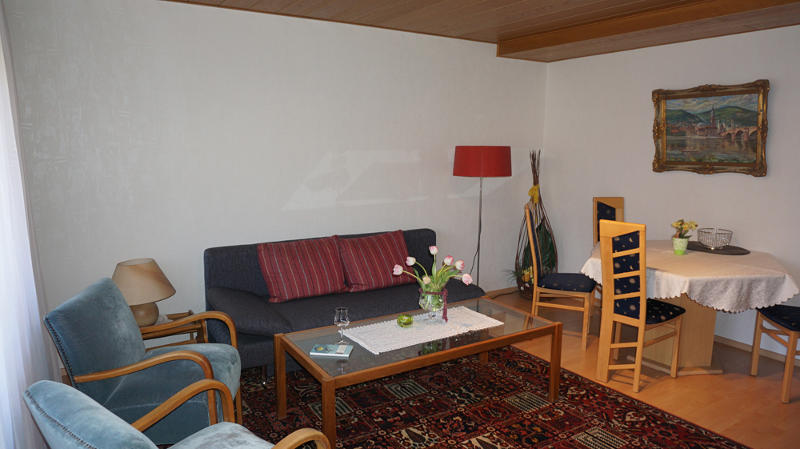 Heidelberg Ferienwohnung Rittmüller: Wohnzimmer